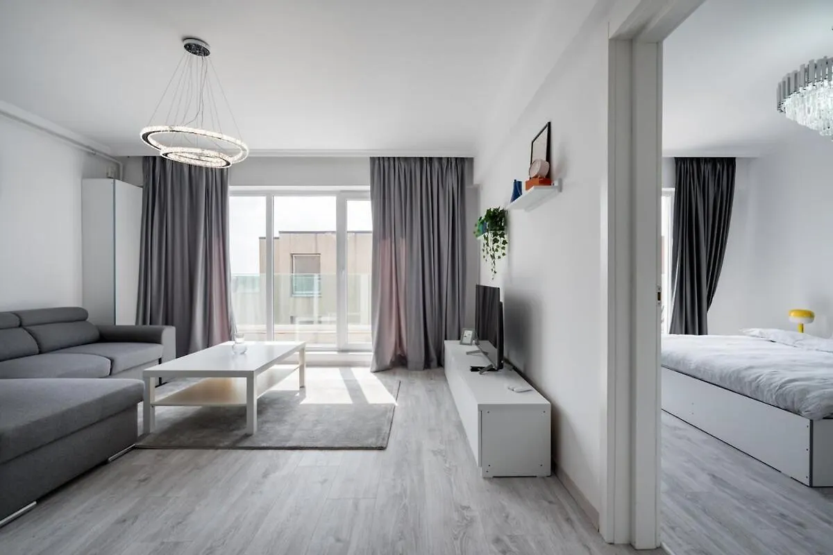 Rose Residence 1-1Br Apt-Parking Voluntari 0*,