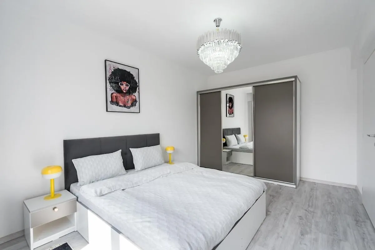 Rose Residence 1-1Br Apt-Parking Voluntari Apartment