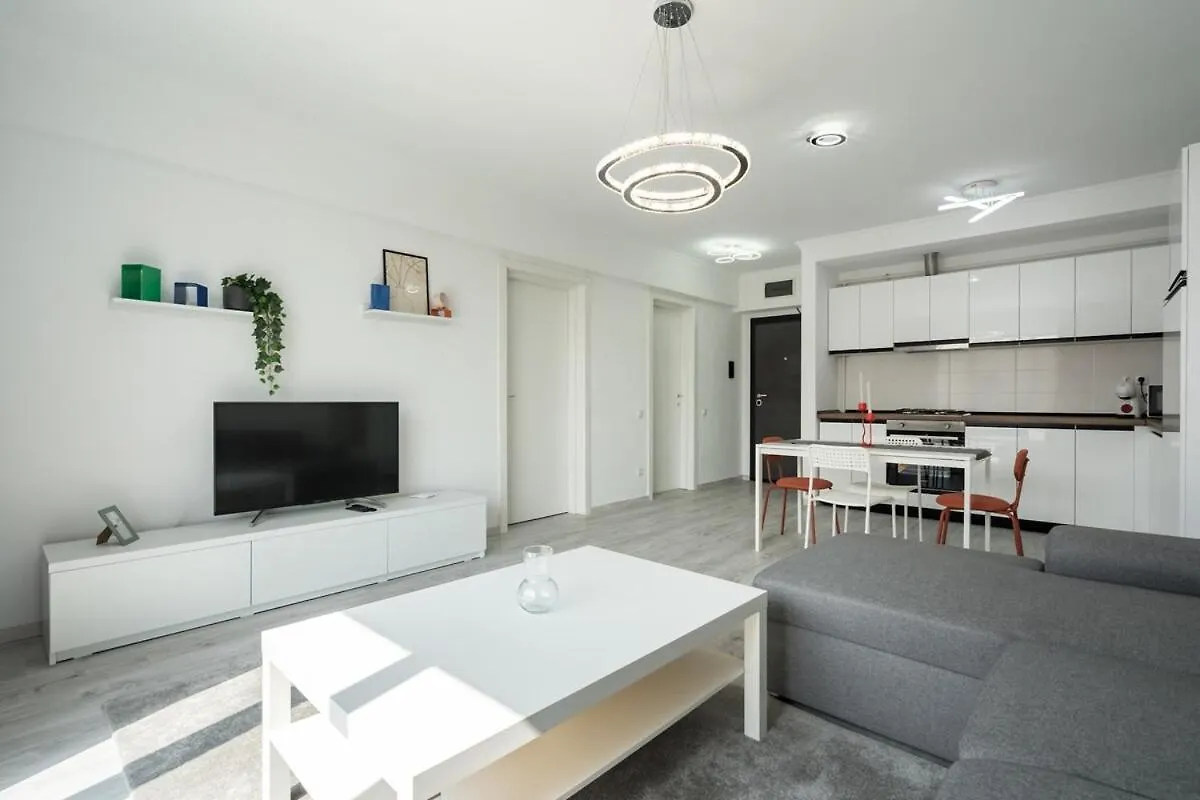 Rose Residence 1-1Br Apt-Parking Voluntari