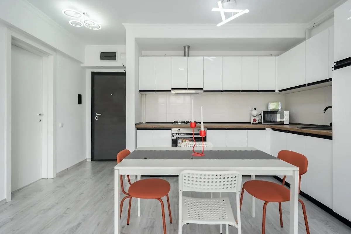 Apartment Rose Residence 1-1Br Apt-Parking Voluntari