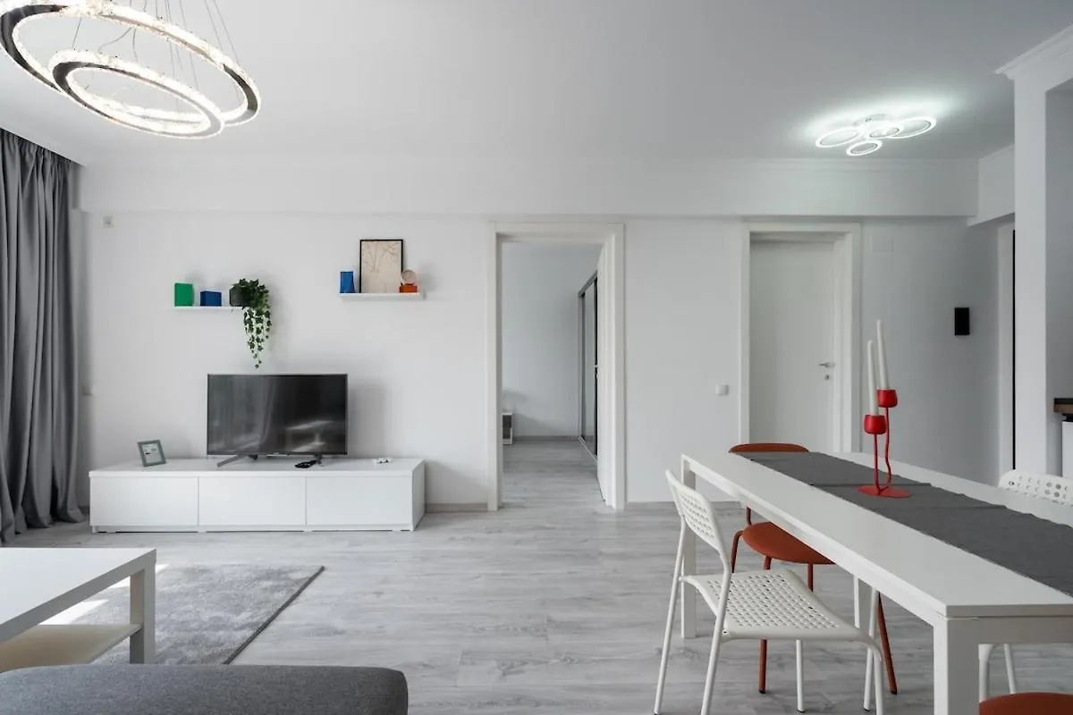 Rose Residence 1-1Br Apt-Parking Voluntari 0*,